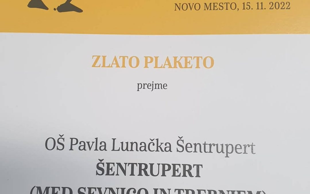 Zlata plaketa za film Med Sevnico in Trebnjem